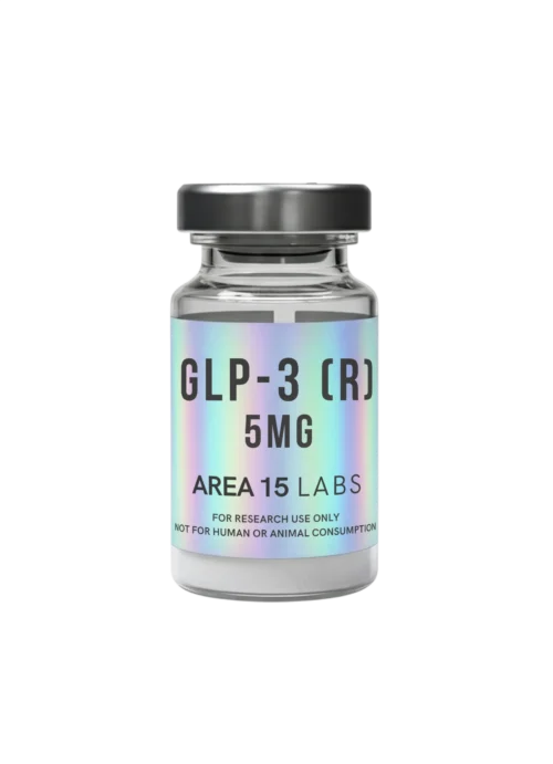 Retatrutide 5mg peptide vial for laboratory research.