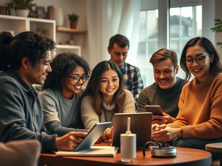 easy guide research social media trendy realistic people at home 1