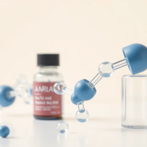 peptide therapy modern pale off white background trendy 1